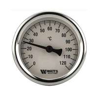   Термометр Watts F+R801 (Ф63мм, 0/120°С, L-50мм)