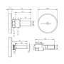 Термометр для коптильни Watts (Германия) F+R801 120С T63/50 - фото №4