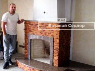 Пічний майстер Віталій Седляр