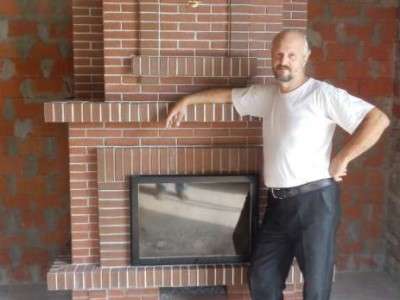 Пічний майстер Олексій Резуненко